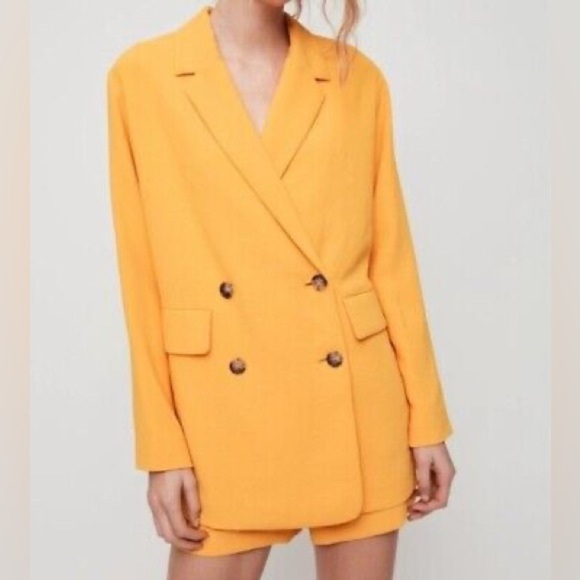 Wilfred Yellow Blazer - Picture 1 of 6